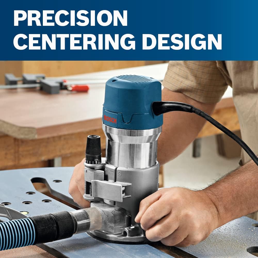 BOSCH 1617EVSPK Wood 12 Amp Router Tool Combo Kit