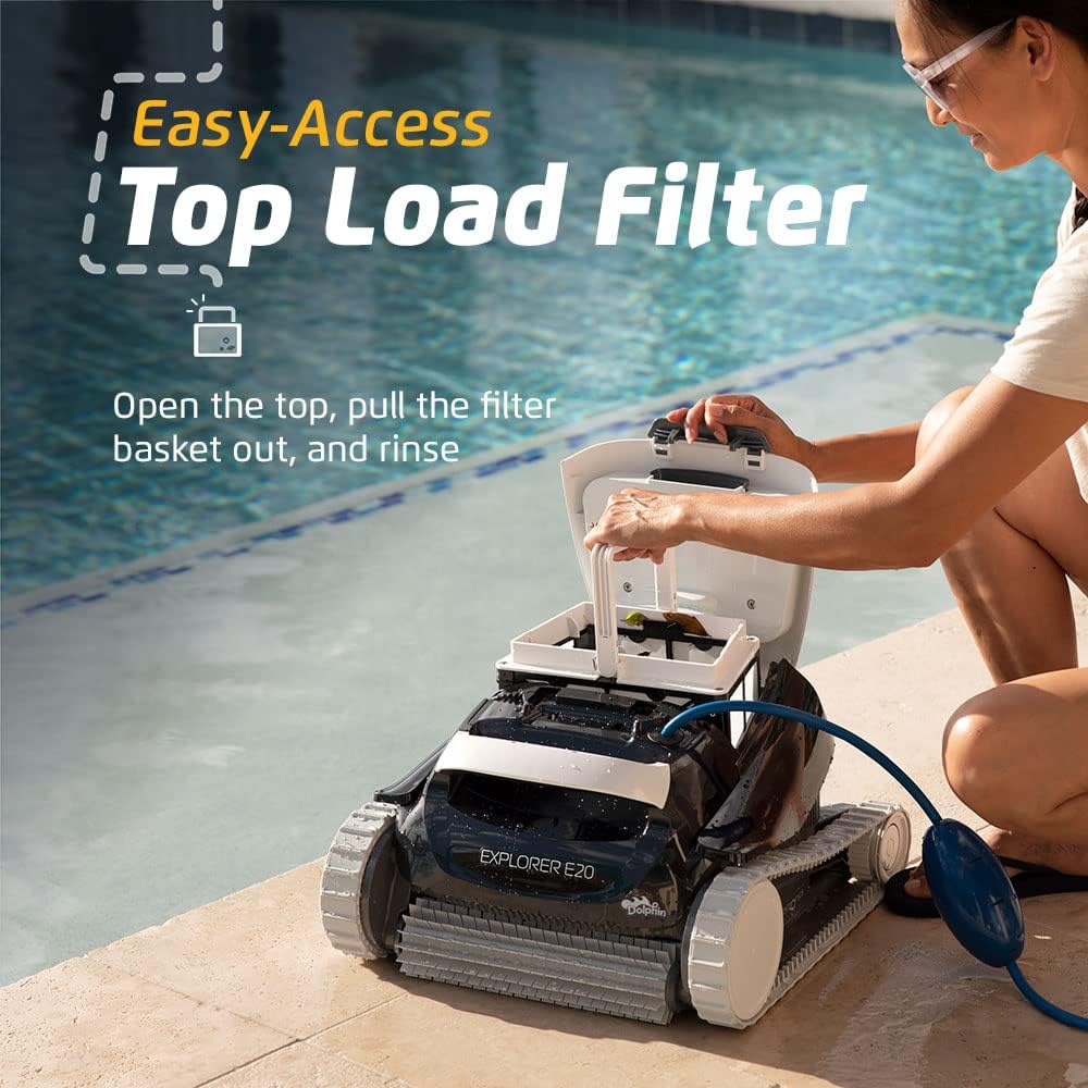 Robotic Pool Vacuum Cleaner All Pools up to 30 FT