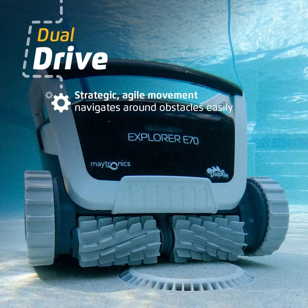 Robotic Pool Vacuum Cleaner All Pools up to 30 FT